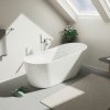 DURAVIT Wanna akrylowa wolnostojąca owalna DuraFaro 1800 800 x 730 mm biały | 700568000000000